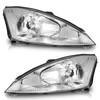 WEELMOTO Headlights Compatible with 2000-2004 Ford Focus, Headlight Assembly Replacement