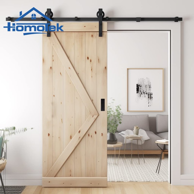 HOMOTEK 4 Pack Flush Sliding Closet Door Pulls, Recessed Finger