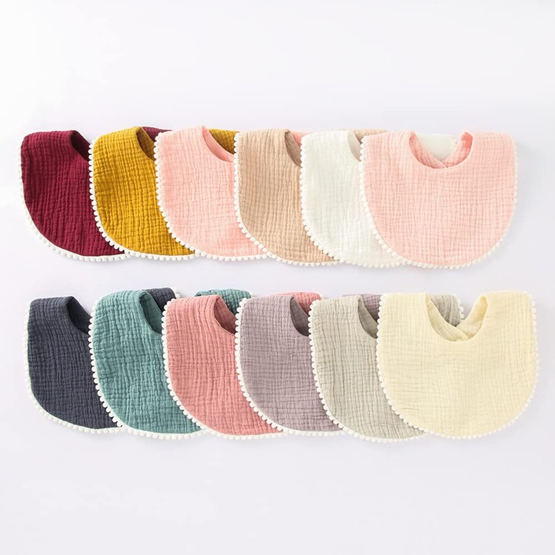 Plus Nao Bib, Baby Bib, Snap Button, Plain, Cute, Stylish,