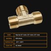 Tee Pipe Fitting T Pipe Connector Brass Tee Equal Tee