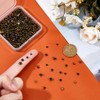 SUPERFINDINGS 400 Set 4 Sizes 3/4/5/6 mm Iron Rivets Double