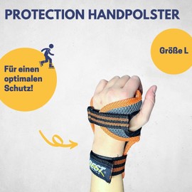 Best Sporting Handschoner Inliner mit Reflektorband für Kinder I Handschützer Inliner in Größe L I Handgelenkschoner für Schutz und Sichtbarkeit Dank Reflektor I Handgelenkschützer