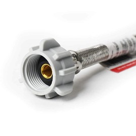 Thrifco 4401438 1/2 Inch Comp x 7/8 Inch Ballcock x 9 Inch Long Stainless Steel Riser