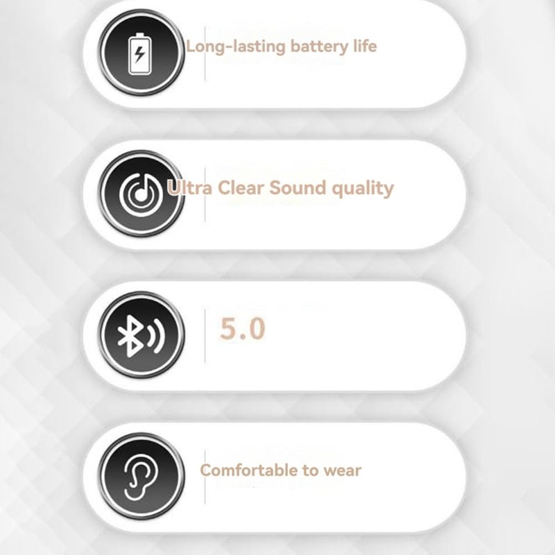 Daiilg Headband Bluetooth Headset Y08 Wireless Bluetooth Headset Portable Foldable