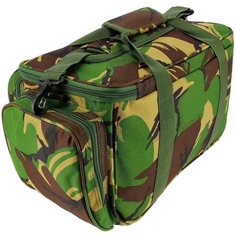 Carp Fishing Camping DPM Camo Insulated Tackle Bait Carryall Bag