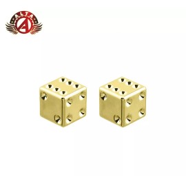 ALTA Dice Valve Caps New For Lowrider BMX Chopper Bikes ALL COLORS! - Gold