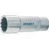 HAZET 900TZ-20.8-13/16 85 mm 12-Point Traction Profile Socket - Chrome-Plated/Polished