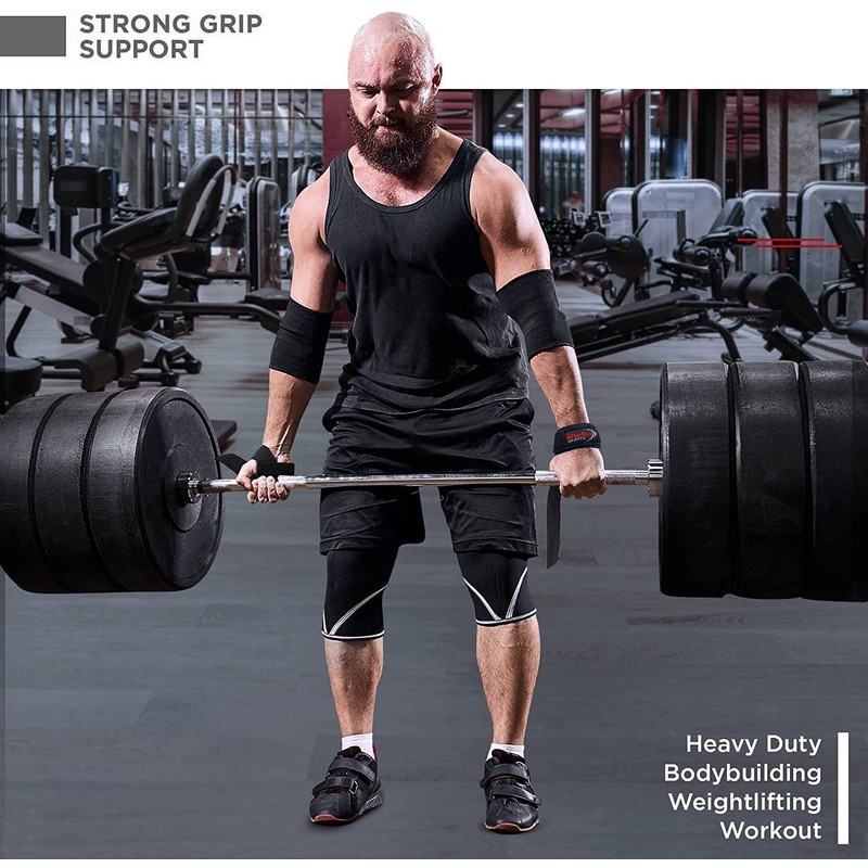 Shelly lifting Straps with wrist Support Neoprene Padded Advanced Gel