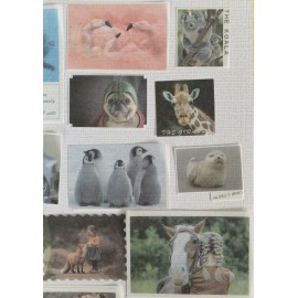 Unbranded 20 Washi Wildlife Owls Deer Stickers Scrapbooking Junk Journal