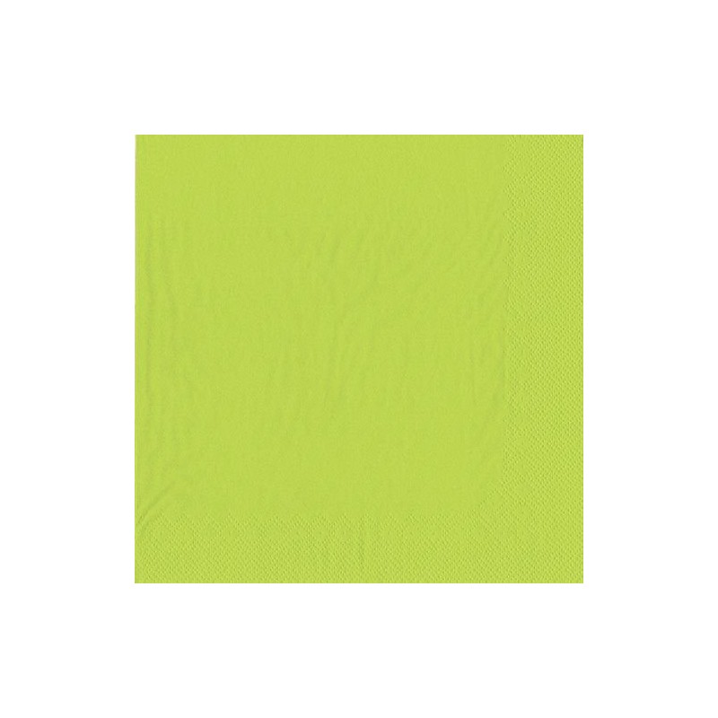 PAPSTAR Napkins 2-Ply 40 x 40 cm / Light Green
