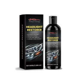 Car headlight cleaning liquid, car lamp care brightening cleaning polishing headlight cleanerVolume: 100ML, Color: 1pc