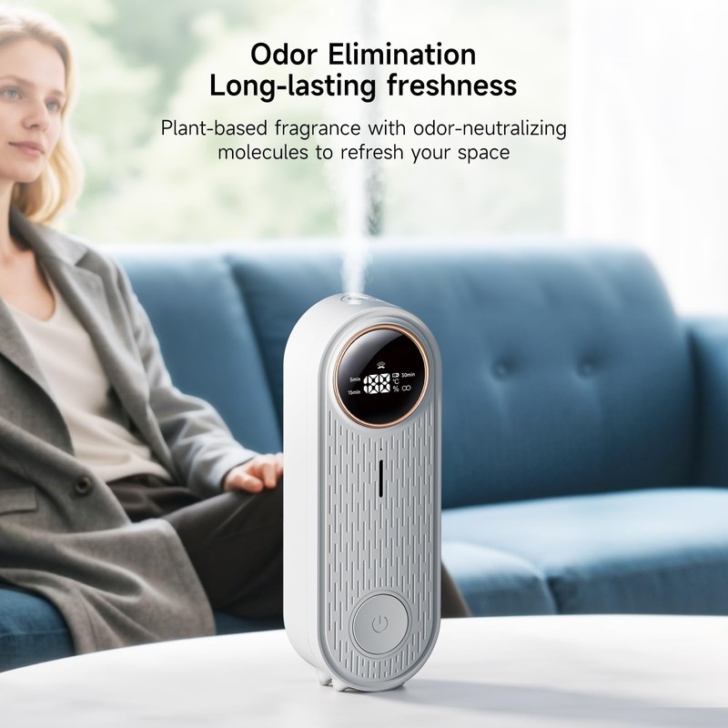 Essential Oil Air Freshener Diffuser with App Control - Waterless