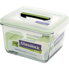 Glasslock 15-Cup Rectangle Handy Container,White