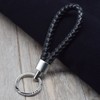 Philippi 'SERGIO' Keychains Leather Braided Nickel Polished