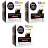 Nescafé Dolce Gusto Espresso Intenso Decaf/Decaffeinated Coffee Pods, Pack of