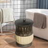 6 Pieces Pumkins Bathroom Accessories Set Including Trash Can, Cup,