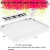 Svartur Silicone Painting Mat with Cup and Palette Removable, 17"X13"