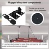 TRUSOON Ladder Storage, Larger Pulley Ladder Hoist, Self Locking Function