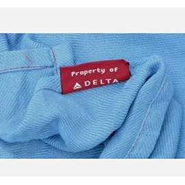 Blanket Delta Airlines Logo Lap Blue First Class
