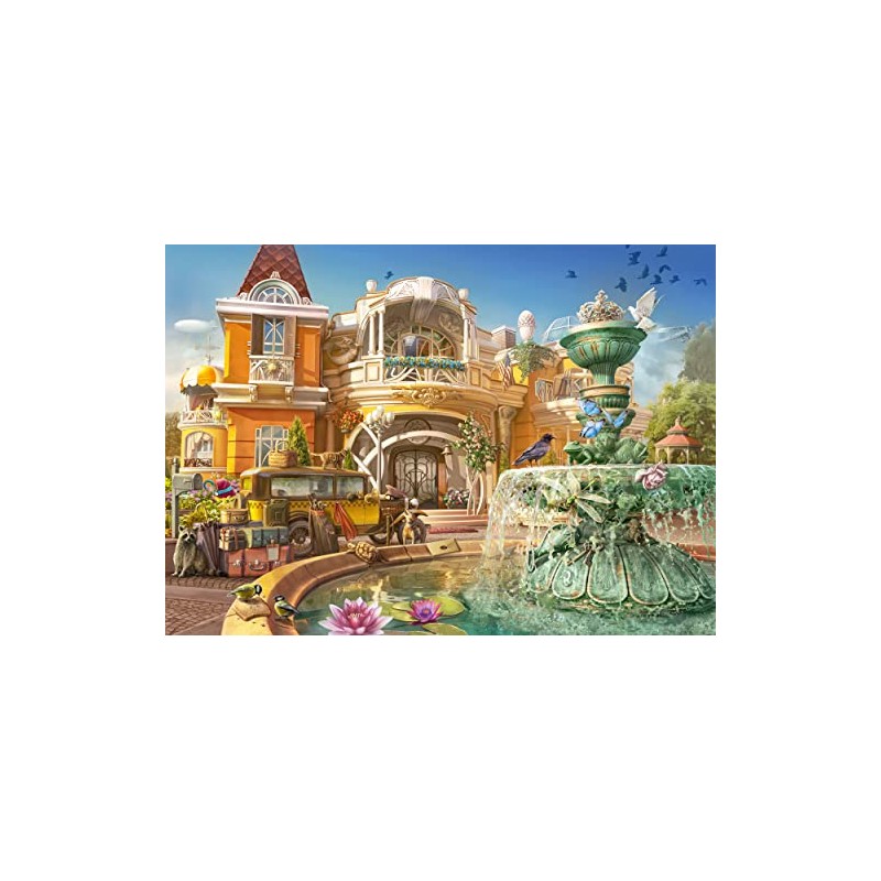 Schmidt Spiele 59973 Junes Journey Orchid Estate Jigsaw Puzzle 1000