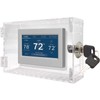 Universal Thermostat Lock Box with Key,Clear Large Thermostat Cover for