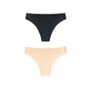 Bye Bra Invisible Brazilian Panties, Seamless Low Rise Underwear, Smooth