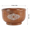 Bowl Sour Jujuba Wood Handmade Anti Scald Classic Rice Bowl