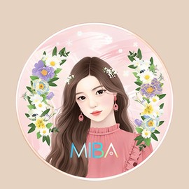 Anjumain Miva King Cushion Season 2 25g, No. 21 Bright Skin, 1 piece / 미바 왕쿠션 시즌2 25g, 21호 화사한 피부, 1개