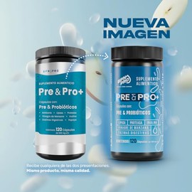 BPN PRO Probioticos y Prebioticos Cápsulas Naturales con Enzimas Digestivas, MCT, Papaya, Vinagre de Manzana e Inulina | Suplemento Alimenticio Digestivo Completo | Sin Gluten ni Aditivos (120 cápsulas)