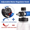 Foam Cannon for Pressure Washer with Dual Connector Accessory, FENG