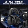 PROHEAR 033 Upgraded Bluetooth 5.4 Hearing Protection Headphones with FM/AM
