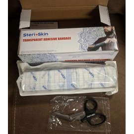 Steri-Skin Tattoo Bandage Healing Wrap Sanitary Film 2-Pack 10" x 144" Aftercare