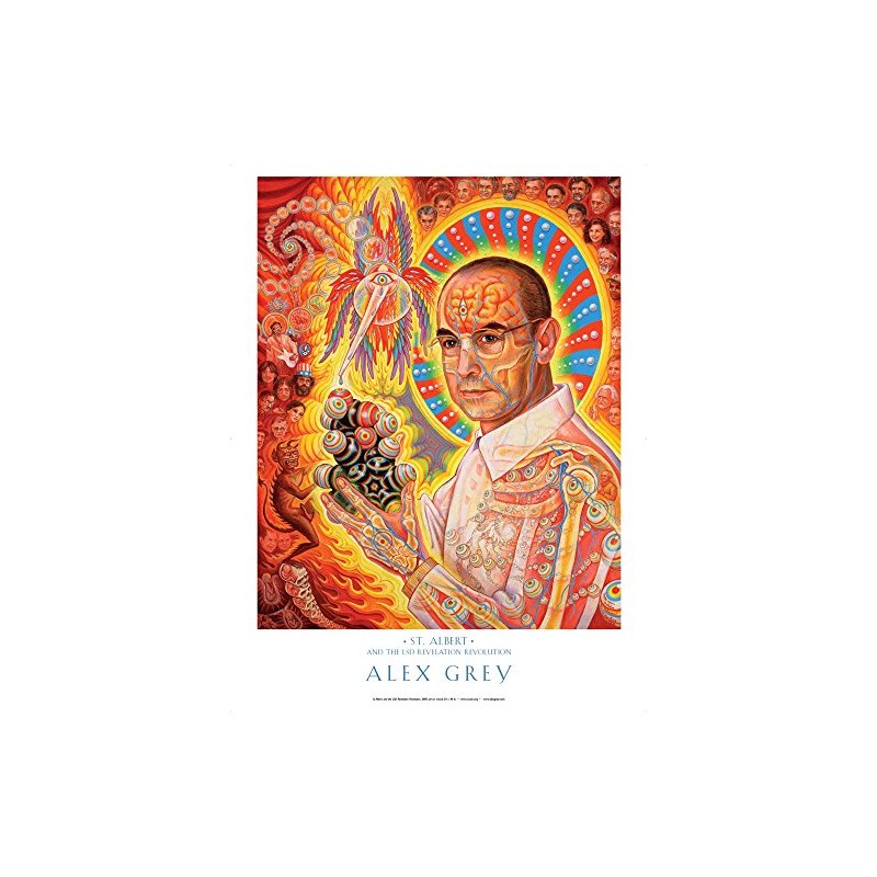 Alex Grey - St. Albert - Poster