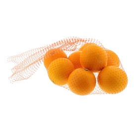 Royal Orange Plastic Mesh Produce and Seafood Bag, 24 Inch, Package of 1000