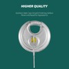 Guliffen Keyed Alike Discus Padlocks,Stainless Steel Disc Padlock with Same