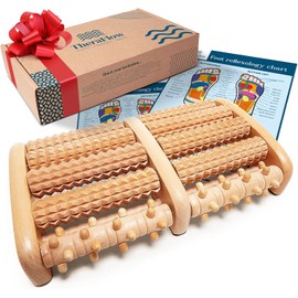 Theraflow Foot Roller for Plantar Fasciitis Relief | Feet Massage Gift for Women and Men | Foot Massager for Neuropathy, Reflexology and Deep Tissue Muscle Massage | Relaxing Gifts for Mom and Dad