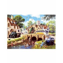 Ravensburger Day by the River 1000 Piece Jigsaw Puzzles for Adults and Kids Age 12 Years Up