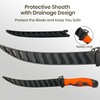 Pristis 9'' Fixed-blade Fillet Knife, High Strength 5Cr13MoV Stainless-steel Blade,