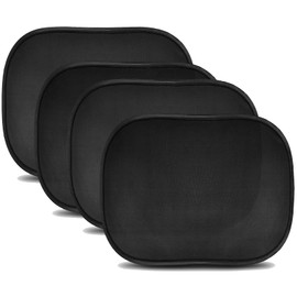 2 Pcs Car Window Shades for Baby,Universal Size Cars Sun Shade Windows Sunshade with Certified UV Protection, Nylon Durable Protect Optimal Darkness,Sunscreen,Electrostatic Adsorption