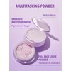 SHEGLAM 2-Layer Loose Powder for Under Eye & Face, Super