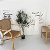 Door Curtain Cute Decorative Cartoon Doorway Divider Cloth for Bedroom