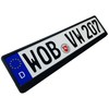 Z Plates Compatible with VW Wolfsburg Front German Novelty License