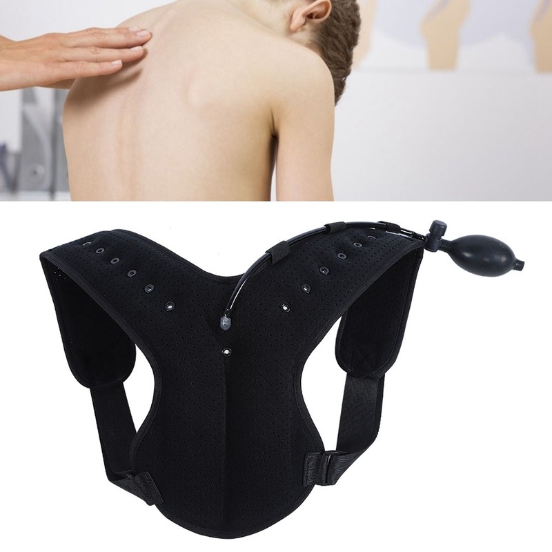 Posture Corrector Breathable Back Support Adjustable Unisex Shoulder Brace Straightener