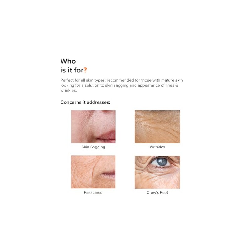 Minimalist Multi Peptide Night Face Serum for Ageless Younger Skin,
