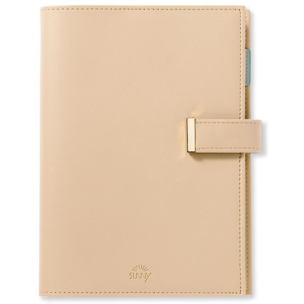 Iroha Publishing 2025 SUNNY Notebook, TRAD Weekly 《2025/April/B6 Size》【ecru beige】L-LST-48