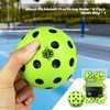 Amoswiz Silent Pickleball Balls, 6 Pack of Quiet Foam Ball