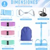 Bandas de Resistencia Elasticas, 8PCS Cuerda Tensión Multifunción, Extractor de