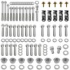 304 Stainless Steel Engine Bolt Kit 88pcs (7Pack) Compatible for