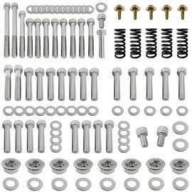 304 Stainless Steel Engine Bolt Kit 88pcs (7Pack) Compatible for Yamaha 1988-2006 Blaster 200 YFS200 Clutch Spring Clutch Bolts 10pcs (1Pack)