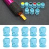 Skull Tattoo Ink Caps, 200 Pieces Disposable Plastic Skull Tattoo